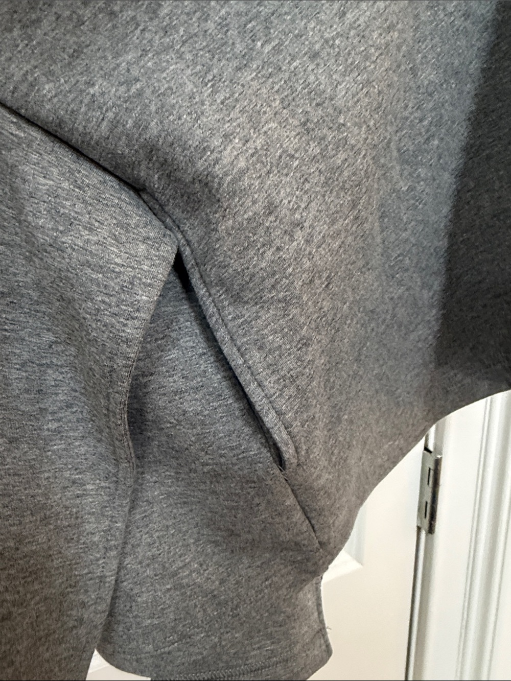 Varley Cove Wrap Hooded Sweatshirt Jacket Gray Size Small - Picture 9 of 9
